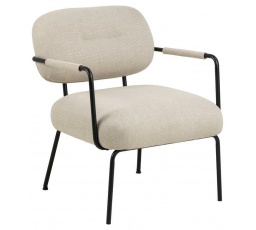 Kreslo s opierkami Dillon béžové