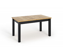 PREDPREDAJ -15% do 13.07! Rozkladací stôl (zlatý dub craft/čierny) 160 (200)x90 ST43-FX
