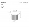Systém "ZANTE" ZA7 (Konferenčný stolík) -