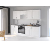 Horná skrinka STILO - 50 G-72 1F, Biela/Biela