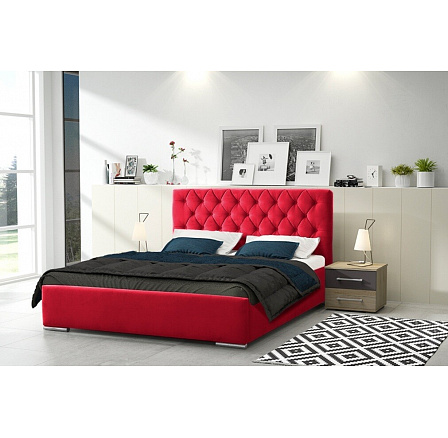 Posteľ TYP 06 90x200, SLIM, Nr 5, Trynity 09