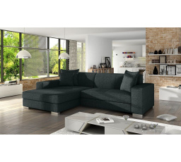 Rohová sedacia súprava Mexicana L čierna