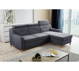 Pohovka Maron pravá sivá