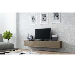 TV komoda VIGO RTV 180,latte matná/lesklá