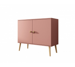 Komoda Deri Ružová+Ružová
