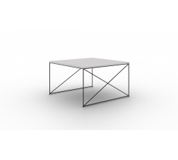 Stolík kávový Nelia Čierny+Betón