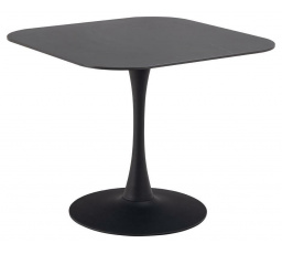 Stôl Malta štvorcový čierny