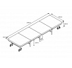 PREDPREDAJ -15% do 03.04 ! Skladacia posteľ s matracom 90x200 LM8-FX