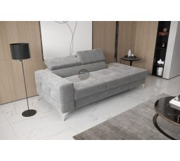 Sofa TOSCANIA II leňoška 205 cm - sivá, pravá strana