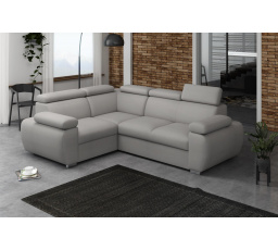 Rohová sedacia súprava Bodie L - svetlosivá
