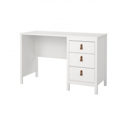 Písací stôl REAL 681, Biela