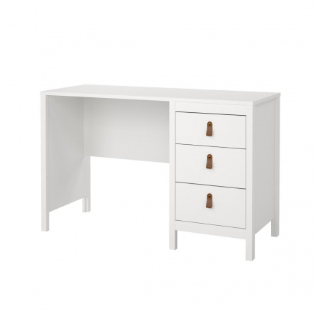 Písací stôl REAL 681, Biela