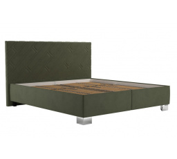 Posteľ Silviana 180x200, olivová