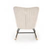 Hojdacie kreslo BELMIRO, Krémová