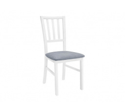 stolička MARYNARZ PIONOWY 2 biela teplá (TX098)/Adel 6 sivá