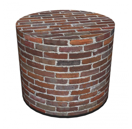 FARBY stolička - PU43 - tehla - (AR) (Z)