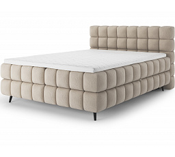 Čalúnená posteľ - boxspring SABENO 140x200, Calmora 18