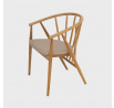Stolička CALIDO Prírodná 55x58x78 cm 739309