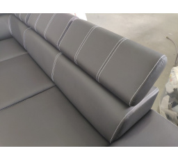 Rohová sedacia súprava ROYAL MAX 286×286 - voliteľný odtieň, pravá