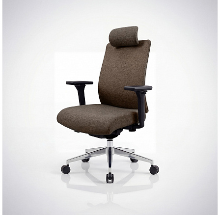 Ergonomická kancelárska stolička hnedá VECTOT Ergonomická kancelárska stolička hnedá VECTOT