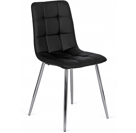 Stolička ENZO Čierna Ekokoža
