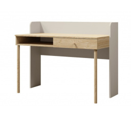 Písací stôl Yuva R11 béžová/dub
