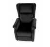 Polohovacie kreslo AGUSTIN 2, Čierna