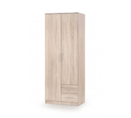 Šatníková skriňa LIMA S-2, dub sonoma