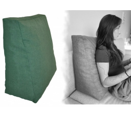 Relaxačný vankúš - tmavozelené odlesky