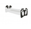 Posteľ s matracom BEAR BLACK 140x70 Čierna