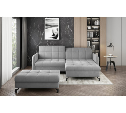 Rohová sedacia súprava LORELLE + Taburet Monolith 84 110x200 Pravý 1