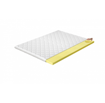 Vrchný matrac - Topper VISCO 180x200 cm, Hypoalergénny poťah Microfibre Vrchný matrac - Topper VISCO 180x200 cm, Hypoalergénny poťah Microfibre