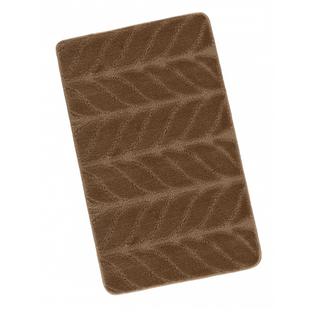 Kúpeľňová predložka 60x100cm Klas hnedý