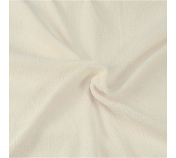 Detská froté plachta 190g/m2 smotanová