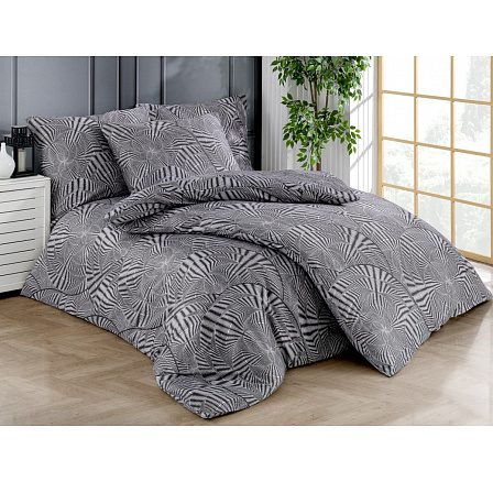 Saténová obliečka na vankúš Pandora grey 40x40