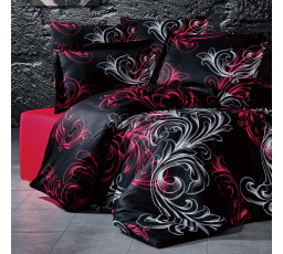 Saténová obliečka na vankúš Atlantis red 45x60