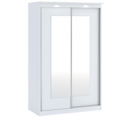 Šatní skriňa MORTY 2D2L 120, Biela