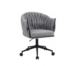 Otočné kreslo sivé FB37-FXJG
