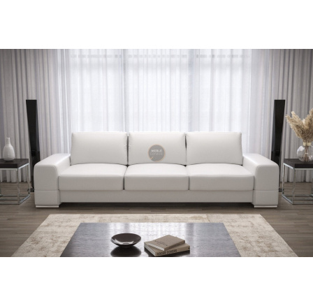 Sofa ZARA DL 270 cm - biela eko koža