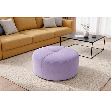 Puf TILIA PIK Ø72 CM MCV2248(ODTIEŇ FIALOVEJ) - RÝCHLE ODOSLANIE Puf TILIA PIK Ø72 CM MCV2248(ODTIEŇ FIALOVEJ) - RÝCHLE ODOSLANIE