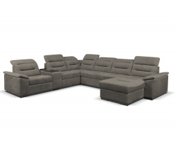 Rohová sedacia súprava EXCLUSIVE 1E(P)-BR-1-R-2F-OT(L)