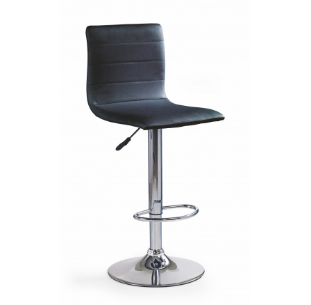 Barová stolička H21, čierna