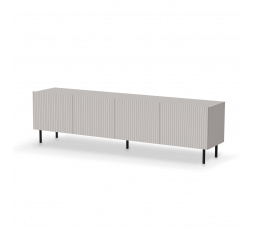 PAXOS RTV-2 TV stolík RTV 200 cm, farba: kašmír - čierna