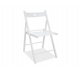 Skladacia stolička SMART II, biela