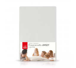 Plachta JERSEY biela - 80 x 200