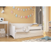 Posteľ s matracom NAOMI 160x80 Biela+Biela