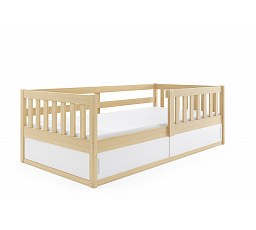Detská posteľ SMART bez matraca, Prírodná