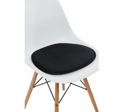 Poduszka na krzesło Side Chair czarna