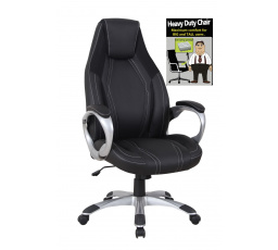 Kancelárska stolička čierna CX-1363H