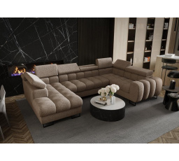 Rohová sedacia súprava ASPEN MAX II 195x350x170 cm - pravá, béžová